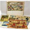 Image 1 : A GROUP OF SEVEN WOODBLOCK PRINTS IN PO