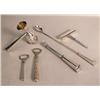 Image 1 : A GROUP OF STERLING SILVER BAR ACCESSOR