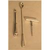 Image 2 : A GROUP OF STERLING SILVER BAR ACCESSOR