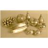 Image 1 : A GROUP OF MEXICAN STERLING SILVER FRUI