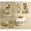 Image 1 : A GROUP OF AUSTRIAN POLYCHROME DECORATE
