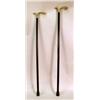 Image 1 : A STERLING SILVER HANDLED WALKING STICK