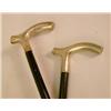 Image 2 : A STERLING SILVER HANDLED WALKING STICK