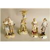 Image 1 : A GROUP OF FOUR CONTINENTAL PORCELAIN F