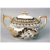 Image 3 : A BROWN TRANSFER DECORATED TEA SET