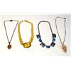 Image 1 : A GROUP OF FOUR NECKLACES