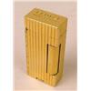 Image 2 : A 14K YELLOW GOLD RIBBED FORM CIGARETTE
