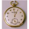 Image 1 : A GOLD CASE GROGAN POCKET WATCH