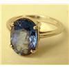 Image 1 : AN 18K WHITE GOLD RING WITH CENTER PRON