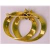 Image 2 : A 14K YELLOW GOLD AND SAPPHIRE DOUBLE C