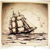 Image 3 : TWO DRYPOINT ENGRAVINGS