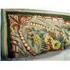 Image 2 : A CREWELWORK LINED CARPET