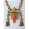 Image 4 : A 10K YELLOW GOLD WITH CENTER CARVED CO