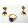 Image 1 : A 14K YELLOW GOLD AND STAR SAPPHIRE RIN