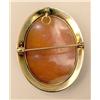 Image 2 : A CARVED SHELL CAMEO SET WITHIN A 14K Y