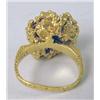 Image 3 : A 14K YELLOW GOLD, DIAMOND, AND CABOCHO