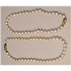 Image 2 : A PAIR OF CULTURED PEARL NECKLACES