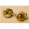 Image 1 : A PAIR OF DUNAY 18K GOLD AND DIAMOND SW