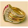 Image 2 : A GOLD, PLATINUM, DIAMOND, AND RUBY RIN