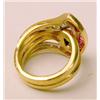 Image 3 : A GOLD, PLATINUM, DIAMOND, AND RUBY RIN