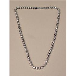 A CARTIER 18K WHITE GOLD AND DIAMOND LI