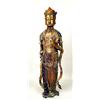 Image 1 : A GILT BRONZE STATUE OF A DEITY