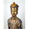 Image 2 : A GILT BRONZE STATUE OF A DEITY