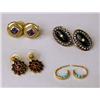 Image 3 : SEVEN PAIRS OF EARRINGS