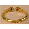 Image 2 : AN 18K YELLOW GOLD, DIAMOND, RUBY, AND 