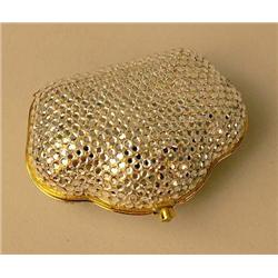 A JUDITH LEIBER PURSE FORM PILL BOX