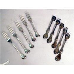 SEVEN REED & BARTON STERLING SILVER SEA