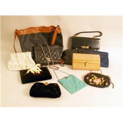 A GROUP OF ASSORTED HANDBAGS
