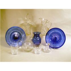 A GROUP OF DECORATIVE ITEMS