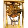 Image 3 : A WATERBURY BRASS AND GLASS MANTLE CLOC