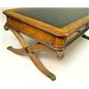 Image 2 : A REGENCY STYLE BURLWOOD VITRINE TABLE