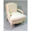 Image 3 : A LOUIS XV PROVINCIAL STYLE WHITE PAINT