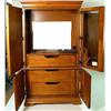 Image 3 : A BURLWOOD ARMOIRE STYLE ENTERTAINMENT 