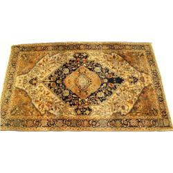 AN ORIENTAL RUG