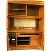 Image 3 : A STAINED WOOD ARMOIRE STYLE ENTERTAINM