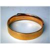Image 2 : A 14K YELLOW GOLD BUCKLE FORM BANGLE BR