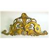 Image 1 : A VICTORIAN GILT DECORATED CAST LEAD PE
