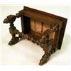 Image 3 : A JACOBEAN STYLE CARVED OAK FOOTSTOOL