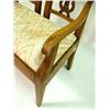 Image 3 : A NEOCLASSICAL WALNUT DOUBLE CHAIR BACK