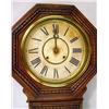 Image 2 : A CARVED OAK REGULATOR WALL CLOCK