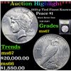 Image 1 : ***Auction Highlight*** 1935-p Tied Finest Known Peace Dollar $1 Graded GEM++ Unc BY USCG (fc)