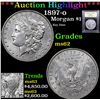 Image 1 : ***Auction Highlight*** 1897-o Morgan Dollar $1 Graded Select Unc By USCG (fc)