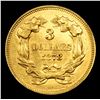Image 3 : ***Auction Highlight*** 1878 Three Dollar Gold 3 Graded Select Unc By USCG (fc)