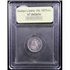 Image 4 : ***Auction Highlight*** 1873-cc Seated Liberty Dime 10c Graded xf details BY USCG (fc)