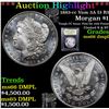 Image 1 : ***Auction Highlight*** 1883-cc Vam 3A I3 R5 Morgan Dollar $1 Graded GEM+ UNC DMPL By USCG (fc)