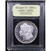 Image 4 : ***Auction Highlight*** 1884-o Morgan Dollar $1 Graded GEM+ DMPL By USCG (fc)
